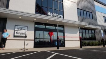 ReStore Ribbon Cutting Front Store